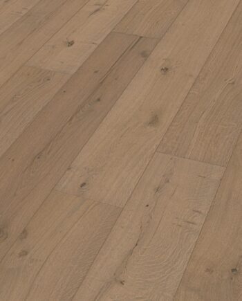 Паркетная доска дуб Meister Lindura Authentic greige oak, брашированная, 1 полоса, натуральное масло