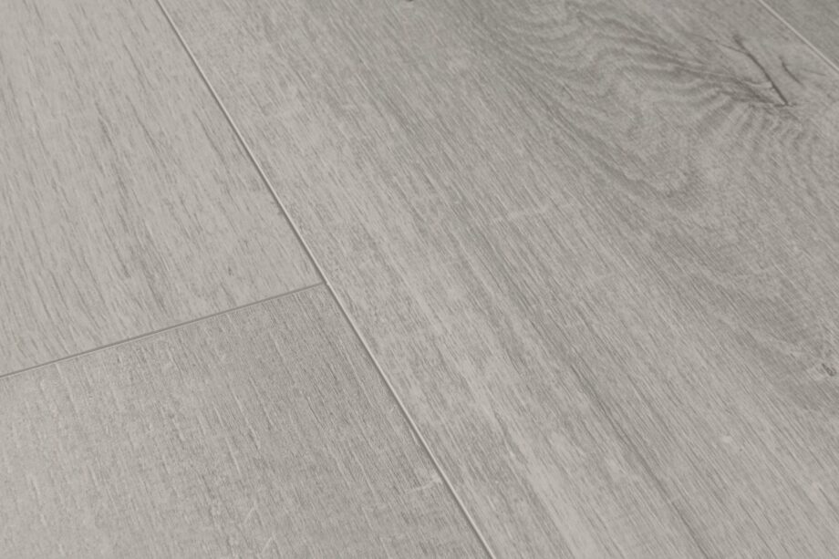 Плитка ПВХ Виниловая LVT QUICK STEP, Pulse Glue Plus, Дуб Cotton Oak Cold Grey, фаска