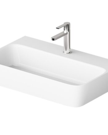 Раковина PAA QUADRO Silkstone матовая, настенная или накладная раковина