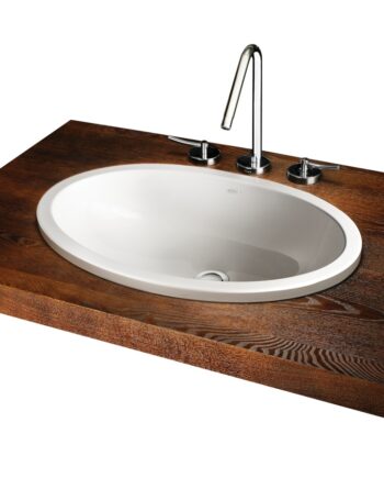 Раковина PAA OVO IN Литой камень, без переливного, врезная раковина