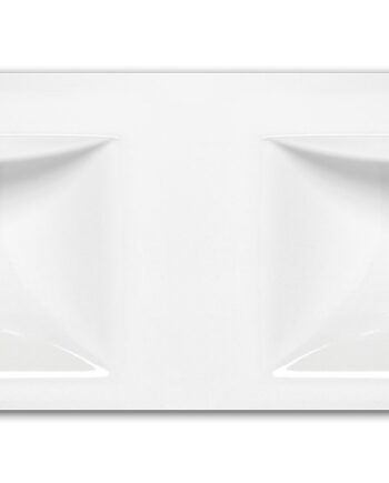 Раковина PAA LONG STEP DUO Литой камень двойная раковина