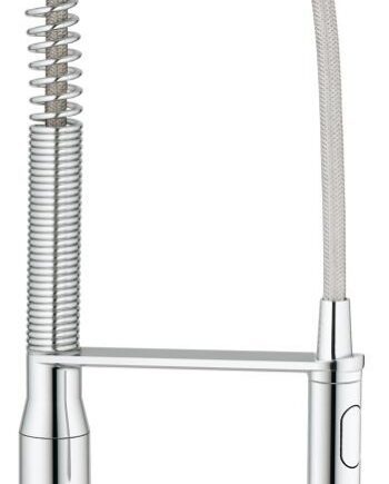 Смеситель для кухни GROHE K7 с высоким изливом, хром