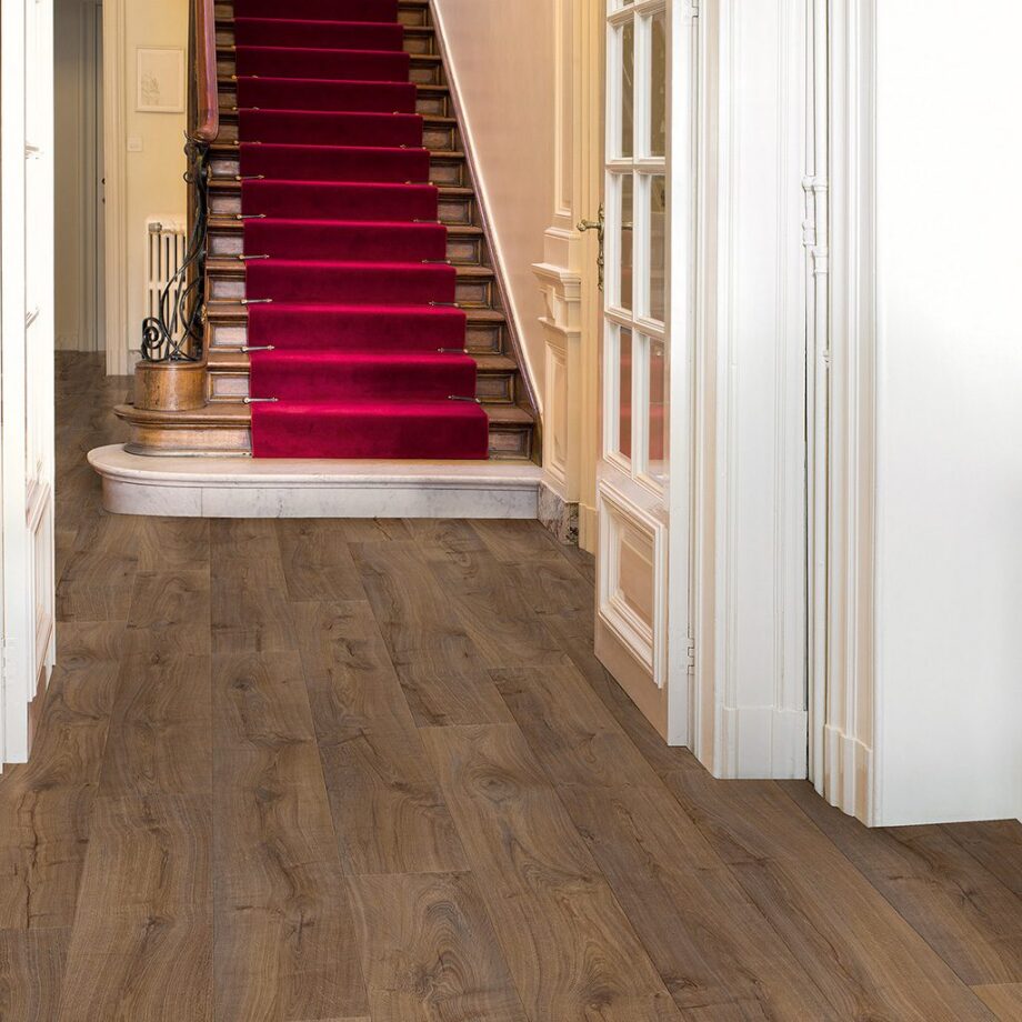 ламинат Quick-Step LARGO ДОСКА ДОМИНИКАНСКОГО ДУБА СЕРАЯ 1 полоса – 2