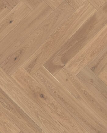 Паркет Дуб, ter Hürne, паркет елочкой, oak light beige, брашированная, V-образная фаскa, натуральное белое масло
