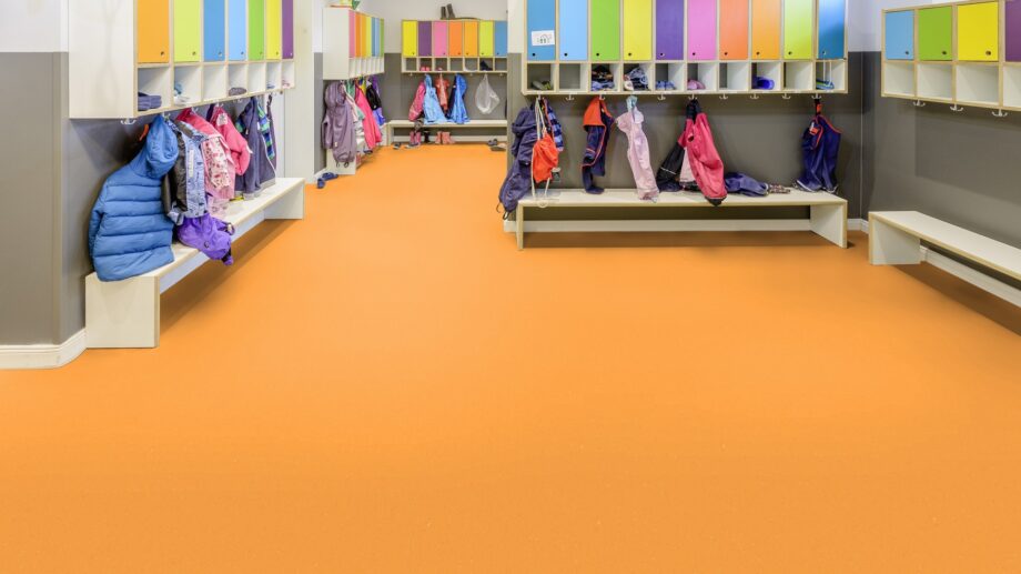Линолеум Gerflor Colorette 0171 Sunrise Orange