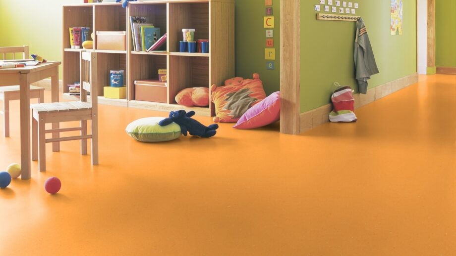 Линолеум Gerflor Colorette 0171 Sunrise Orange