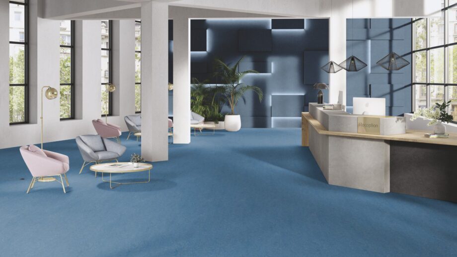 Linoleum Gerflor Marmorette 0026 Sky Blue – vaade 3 Линолеум Gerflor Marmorette 0026 Sky Blue – 3