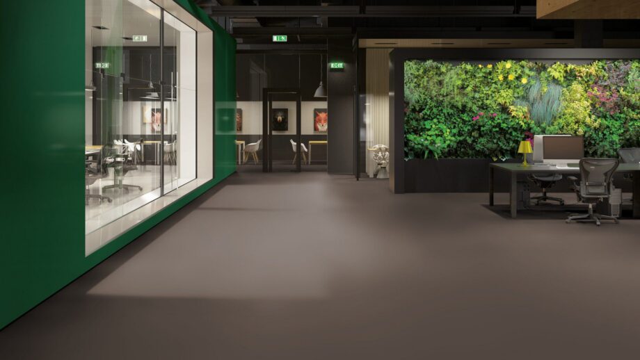 Линолеум Gerflor Uni Walton 0058 Clay Grey – 5