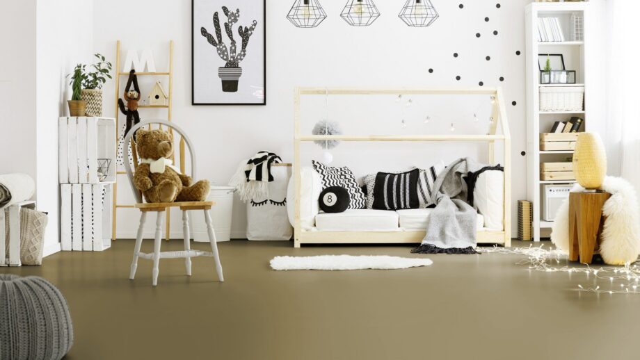 Линолеум Gerflor Uni Walton 0090 Olive – фото 4 Линолеум Gerflor Uni Walton 0090 Olive – 4