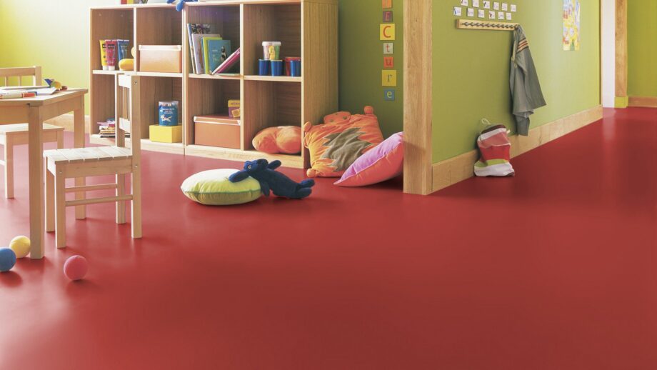 Линолеум Uni Walton Acoustic Plus 19 дБ 0010 Pompeji Red – 2