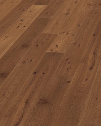 аркет Trinity Дымчатый Дуб Rustical фаски брашированный натуральное масло 305мм