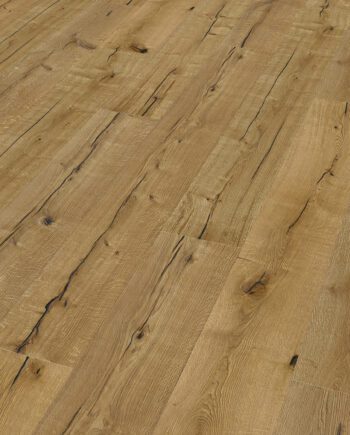 Паркет Trinity Дуб Rustik 1-полосный фаски сильно брашированный натуральное масло 305mm