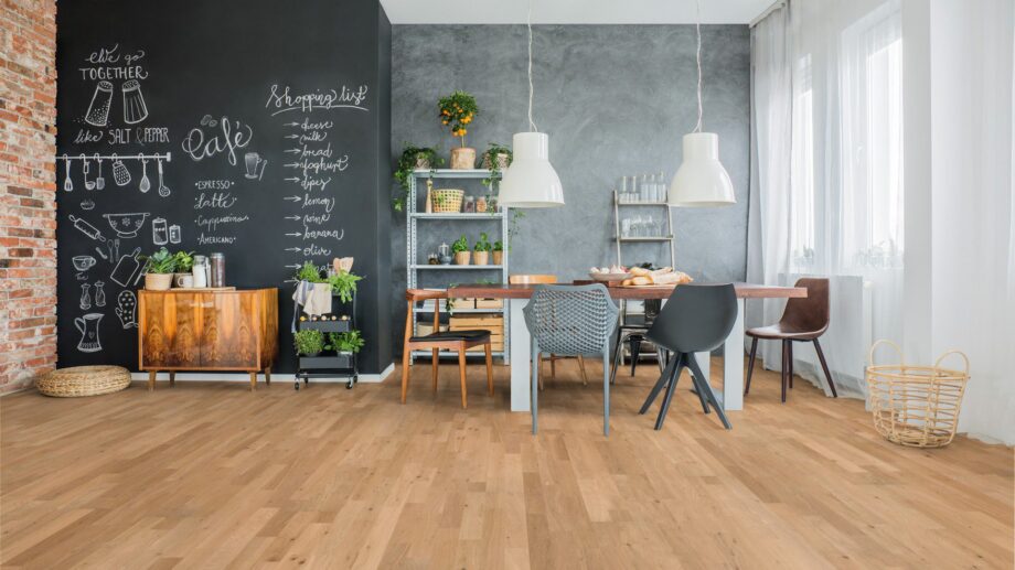 Паркет Дуб Rustic 3-полосный брашированный масло – 6