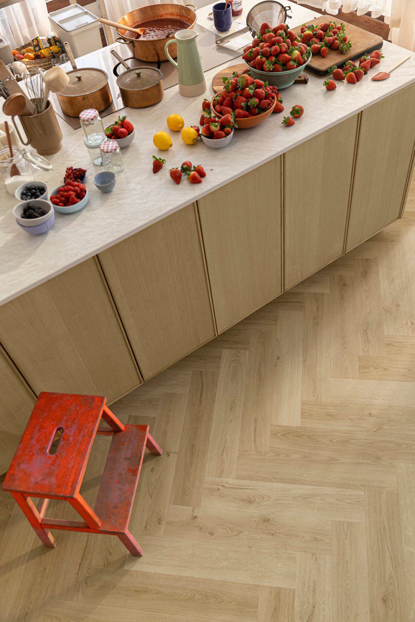 Виниловый ламинат ёлочкой Quick-Step Ciro Botanic Beige – 11