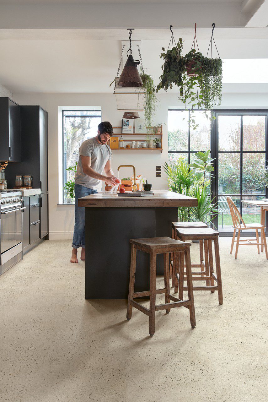 Кварц винил Quick-Step Illume Pebble concrete – 7