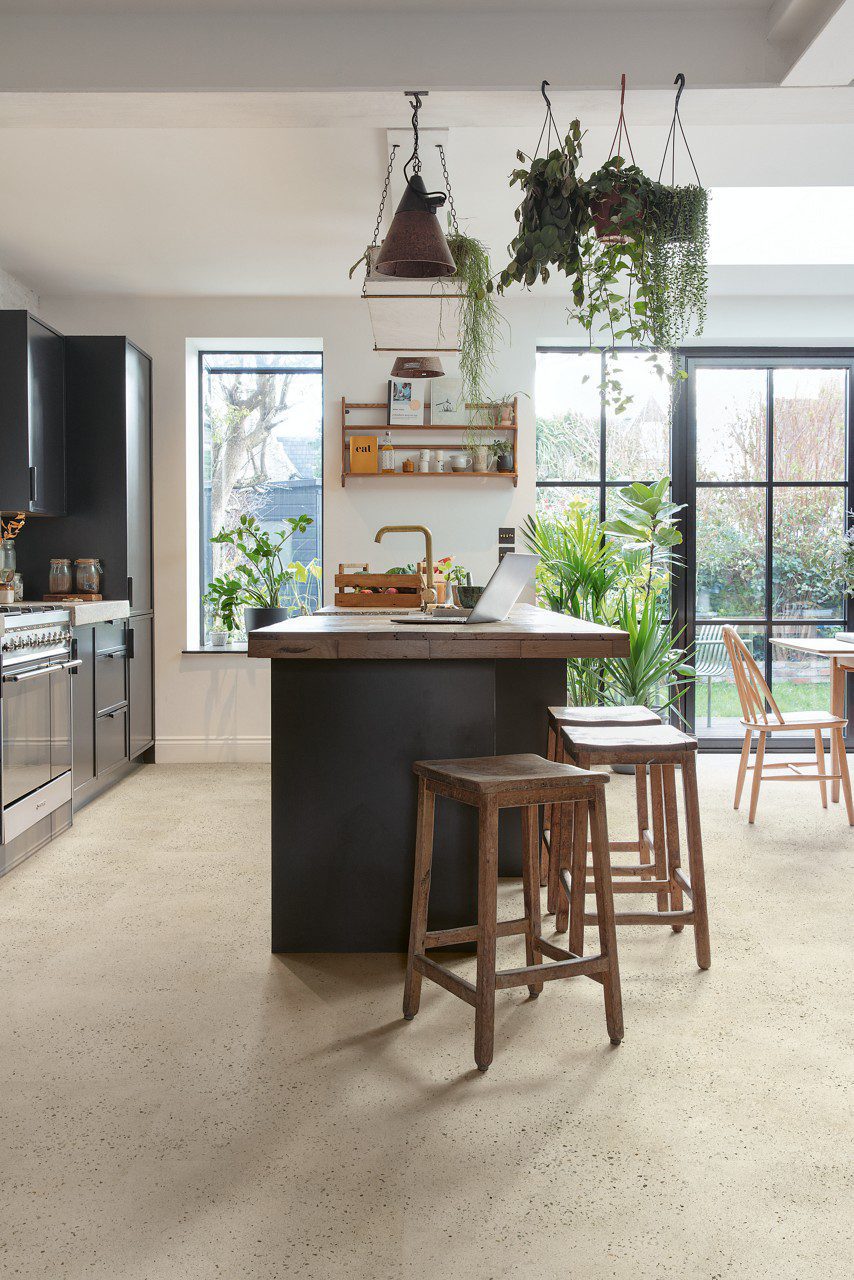 Кварц винил Quick-Step Illume Pebble concrete – 9