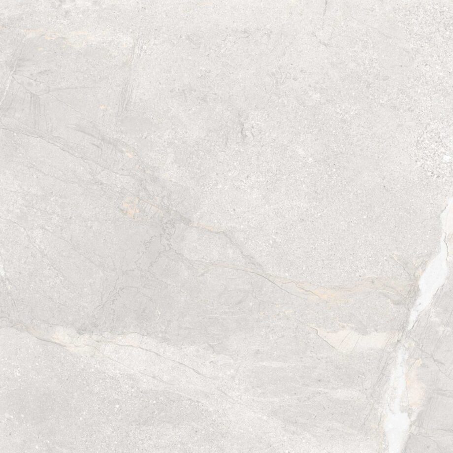 004.120.0183.08901-1 Kiviefektiga poleeritud keraamiline põrandaplaat Tau Mainstone Silver Pol, 120x120 cm, 9 mm, hõbehall, rektifitseeritud