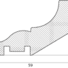 porandaliist-029490-2 Плинтус дуб, массив, 40x60x2700 мм – 2