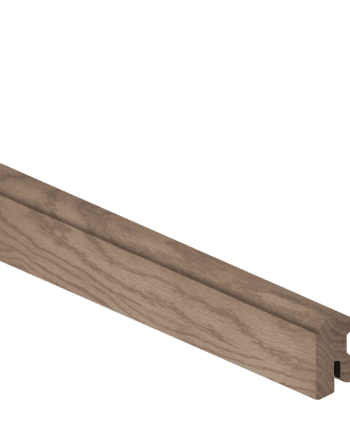Плинтус дуб, массив, 20x40x2700 мм