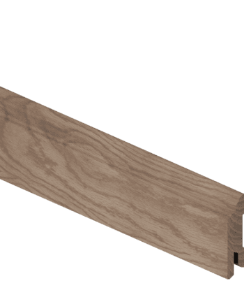 Плинтус дуб, массив, 13x57x2700 мм