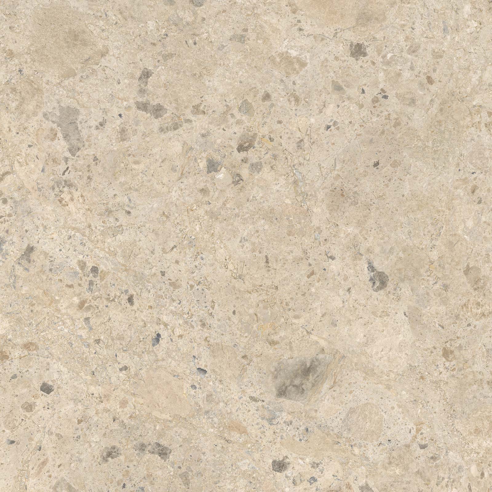 Kiviefektiga matt keraamiline põrandaplaat Tau Qatar Sand, 100x100 cm, liivabeež, rektifitseeritud
