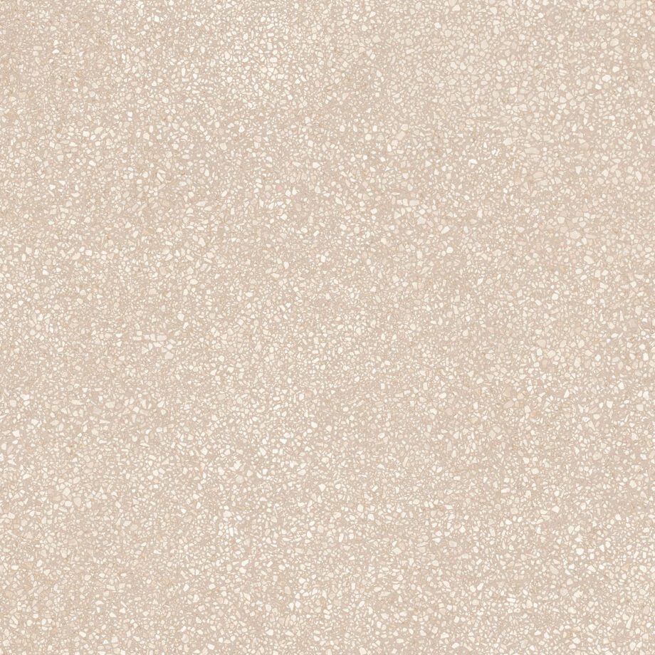 017.120.0119.15540-1 Terrazzo mustriga matt keraamiline põrandaplaat Tau Portobello Sand, 120x120 cm, 9 mm, liivabeež, R10, rektifitseeritud