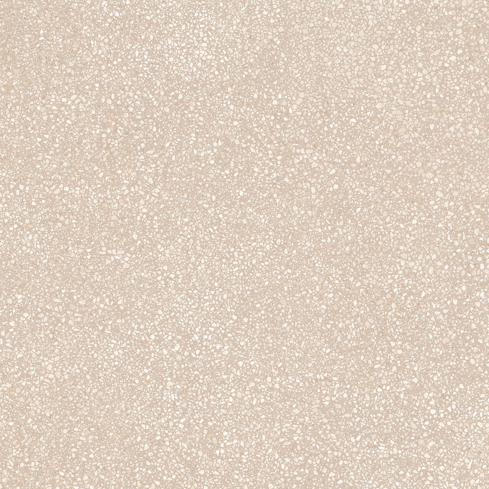Terrazzo mustriga matt keraamiline põrandaplaat Tau Portobello Sand, 120x120 cm, 9 mm, liivabeež, R10, rektifitseeritud