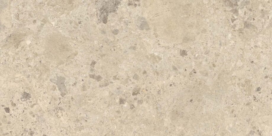 Kiviefektiga matt keraamiline põrandaplaat Tau Qatar Sand, 60x120 cm, liivabeež, rektifitseeritud