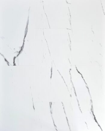 Водостойкая виниловая плитка SPC Bianco Carrara, 30,5x61 см, 5,5 мм, со встроенной подложкой