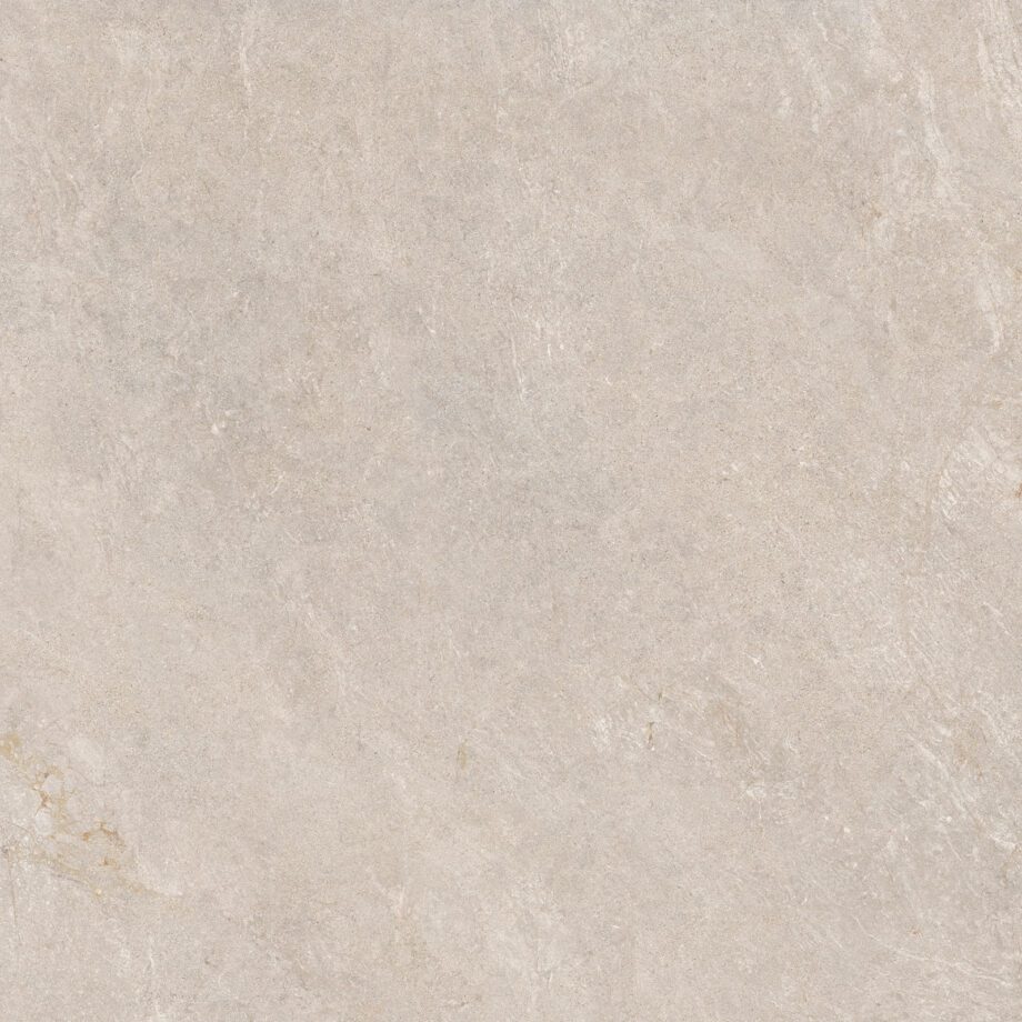 035.090.0164.14047-1 Kiviefektiga matt portselanplaat Tau Caribbean Ivory, 90x90 cm, elevandiluu, rektifitseeritud