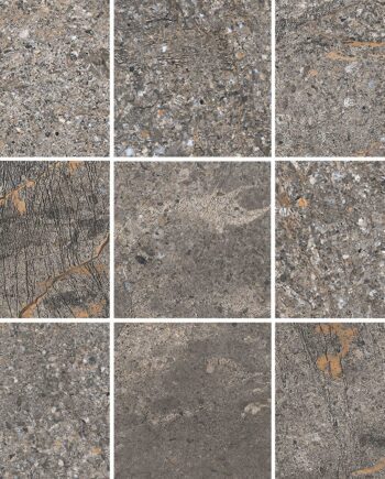 Kiviefektiga mosaiikplaat Tau Mainstone Gray 10x10 Pol, 30x30 cm, hall