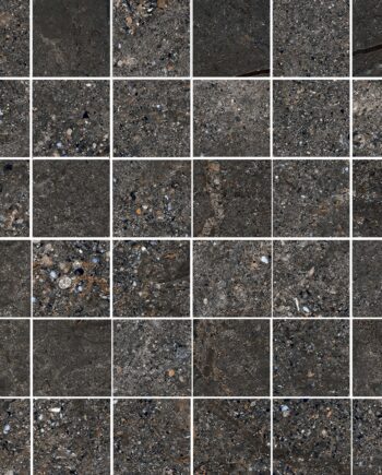 Kiviefektiga mosaiikplaat Tau Mainstone Graphite 5x5 Pol, 30x30 cm, grafiithall