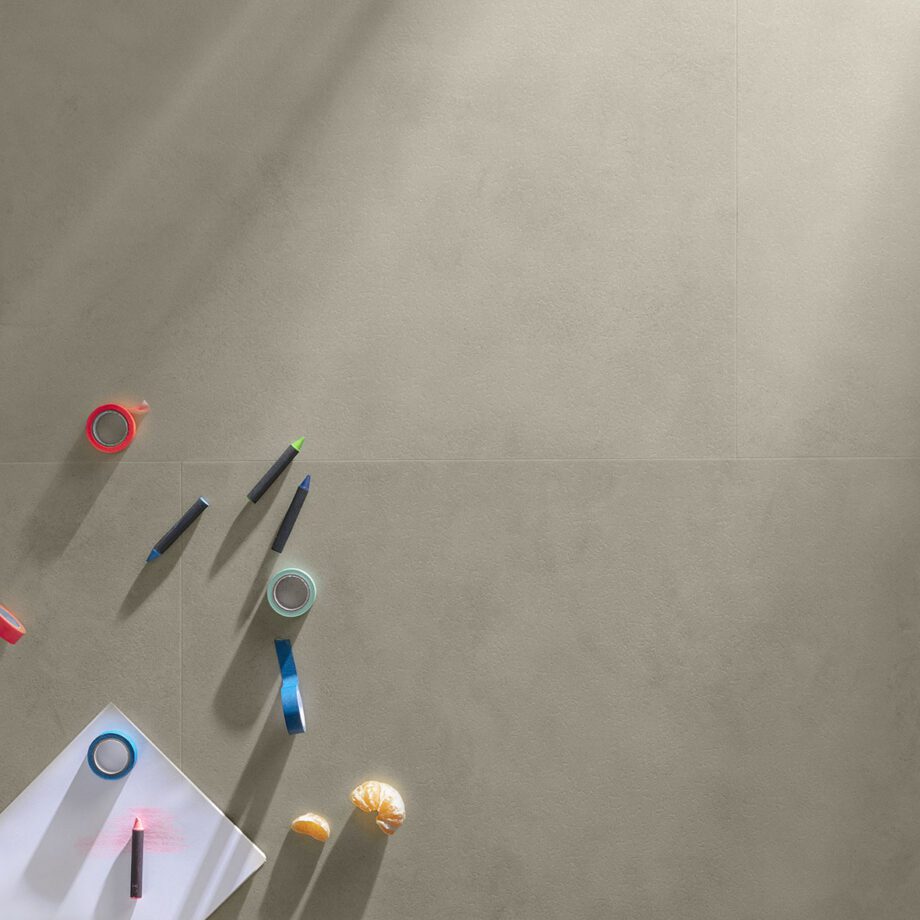 Tugevdatud südamikuga LVT vinüülplaat Floorify Large Tile Sea Salt F014