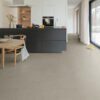 Tugevdatud südamikuga LVT vinüülplaat Floorify Small Tile Sea Salt F514