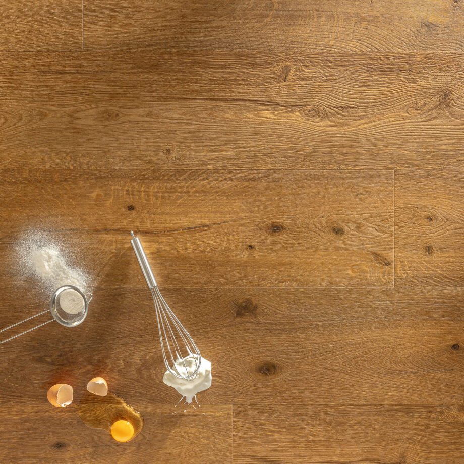Tugevdatud südamikuga LVT vinüülparkett Floorify Long Plank Eivissa F033