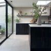 Tugevdatud südamikuga LVT vinüülplaat Floorify Small Tile Sea Salt F514