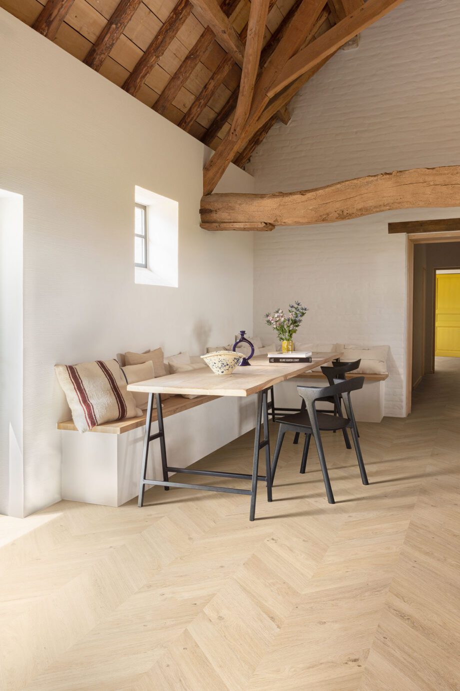 Tugevdatud südamikuga LVT vinüülparkett Floorify Chevron Maurice F700 2 Tugevdatud südamikuga LVT vinüülparkett Floorify Chevron Maurice F700