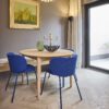 Tugevdatud südamikuga LVT vinüülparkett Floorify Chevron Odette F717