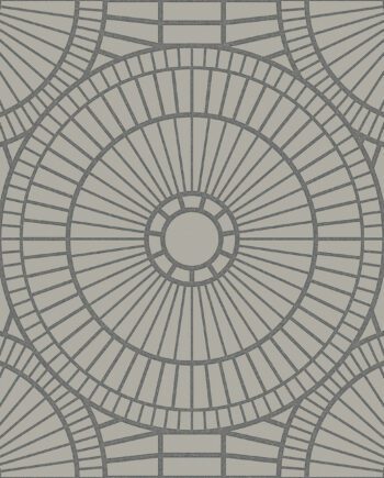 3D-рельефная декоративная керамическая плитка ABK Moooi Decor Library Hypnotic Owl Titanium, 60x60 см, 8,5 мм, 3D-рельефная поверхность