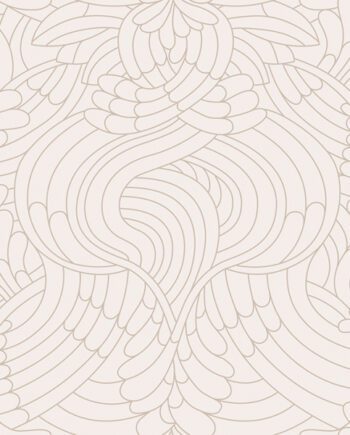3D-рельефная декоративная керамическая плитка ABK Moooi Decor Library Pavone Ivory, 60x120 см, 8,5 мм, 3D-рельефная поверхность