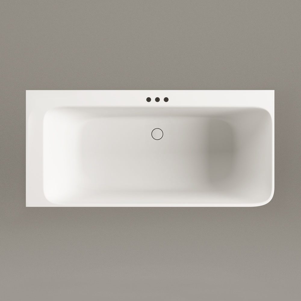 Угловая ванна PAA QUADRO CORNER D, литьевой камень – 5