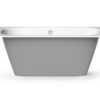 Встраиваемая ванна PAA SMART 150 A, литьевой камень – 6