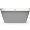 Встраиваемая ванна PAA SMART 150 D, литьевой камень – 6