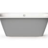 Встраиваемая ванна PAA SMART 160 D, литьевой камень – 6