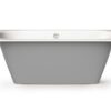 Встраиваемая ванна PAA SMART 170 A, литьевой камень – 6