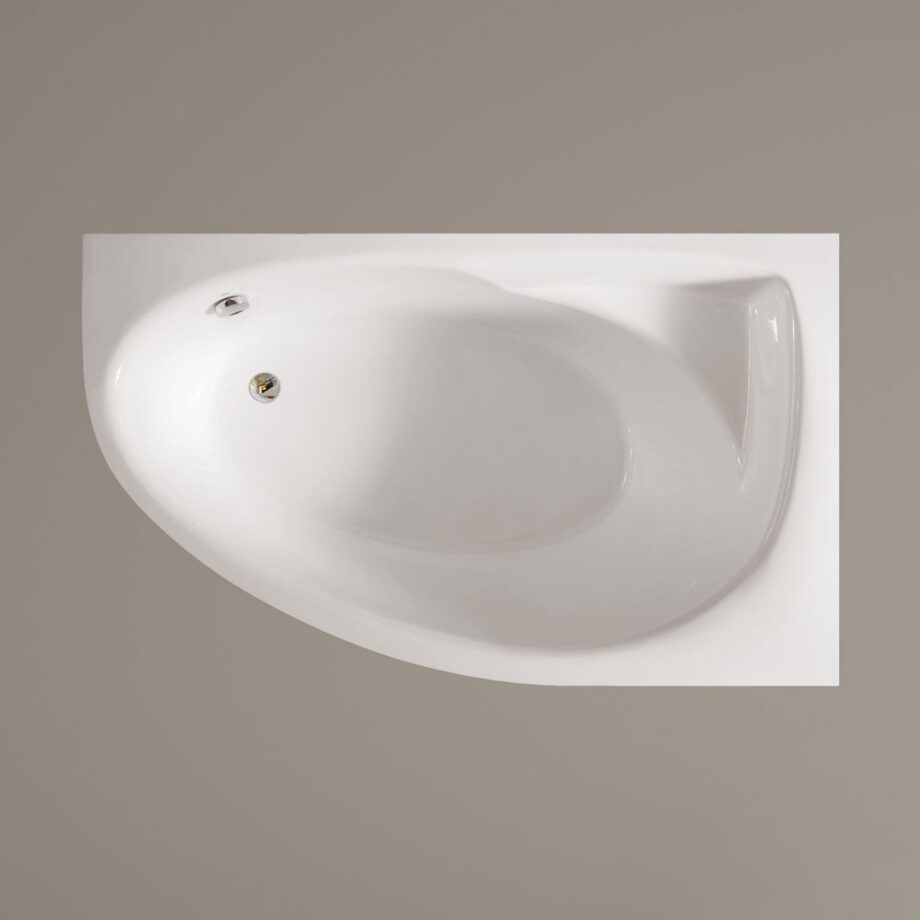 Nurgavann PAA TRE 170 A 170×100 cm, vasakpoolne, läikiv kivimass 4 Угловая ванна PAA TRE 170 A 170x100 cm, литьевой камень – 4