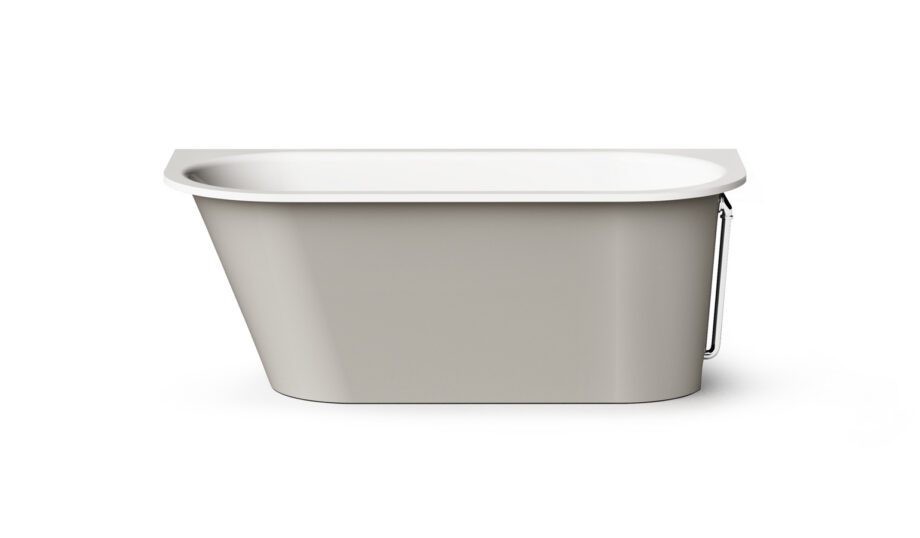Sisseehitatav kivivann PAA VARIO L AD 166×75 cm, ümarad nurgad A ja D, läikiv kivimass 5 Встраиваемая ванна PAA VARIO L AD, литьевой камень – 5