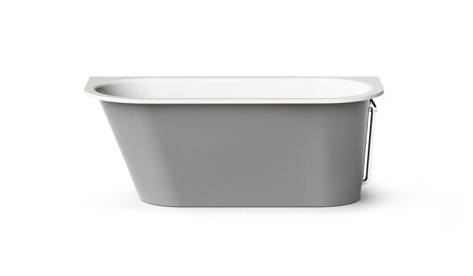 Sisseehitatav kivivann PAA VARIO L AD 166×75 cm, ümarad nurgad A ja D, läikiv kivimass 7 Встраиваемая ванна PAA VARIO L AD, литьевой камень – 7