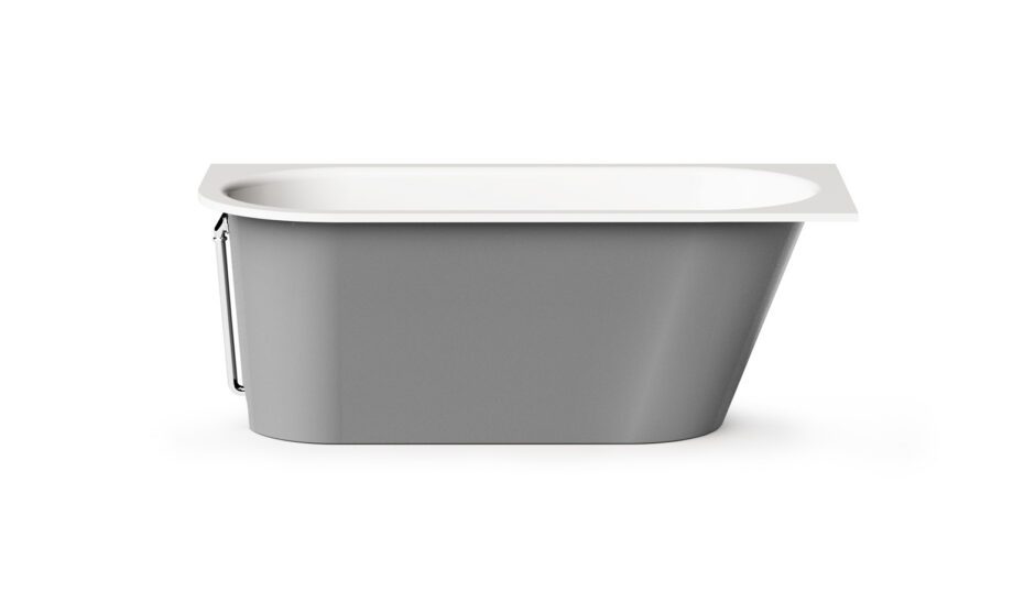 Sisseehitatav kivivann PAA VARIO L C 168×75 cm, ümar nurk C, läikiv kivimass 7 Встраиваемая ванна PAA VARIO L C, литьевой камень – 7