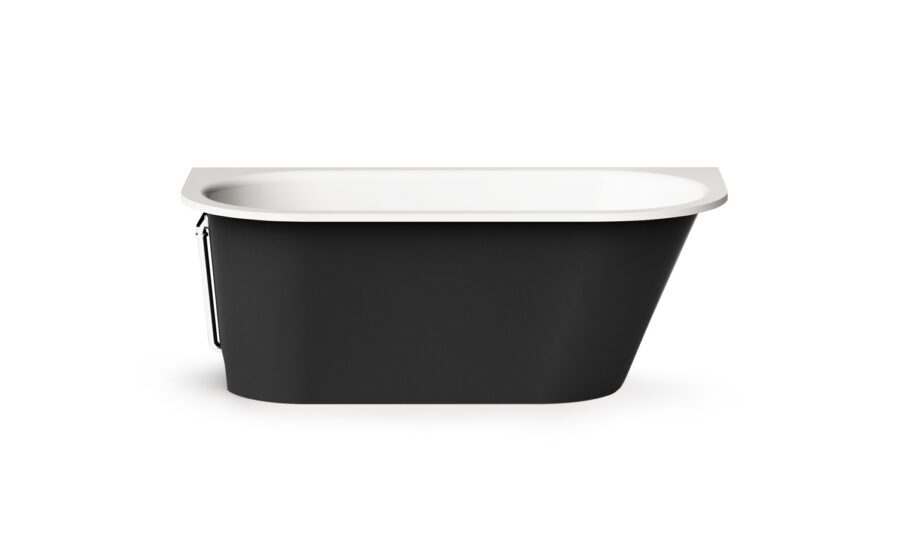 Sisseehitatav kivivann PAA VARIO M BC 156×75 cm, ümarad nurgad B ja C, läikiv kivimass 8 Встраиваемая ванна PAA VARIO M BC, литьевой камень – 8